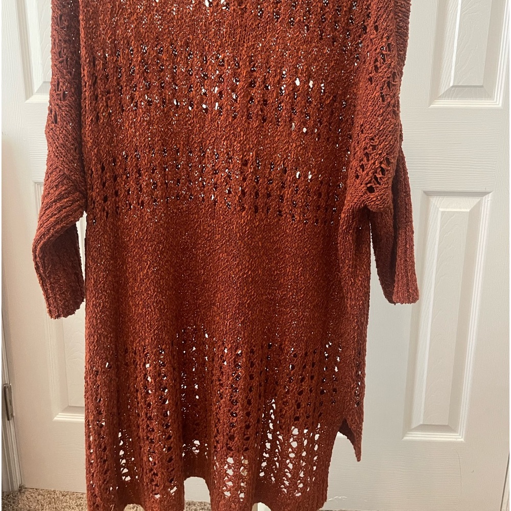 S/M Rust -Cardigan